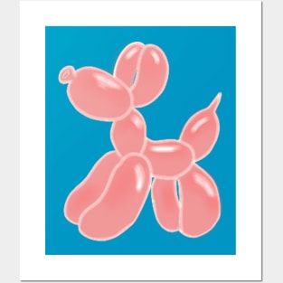 balloon dog Posters and Art